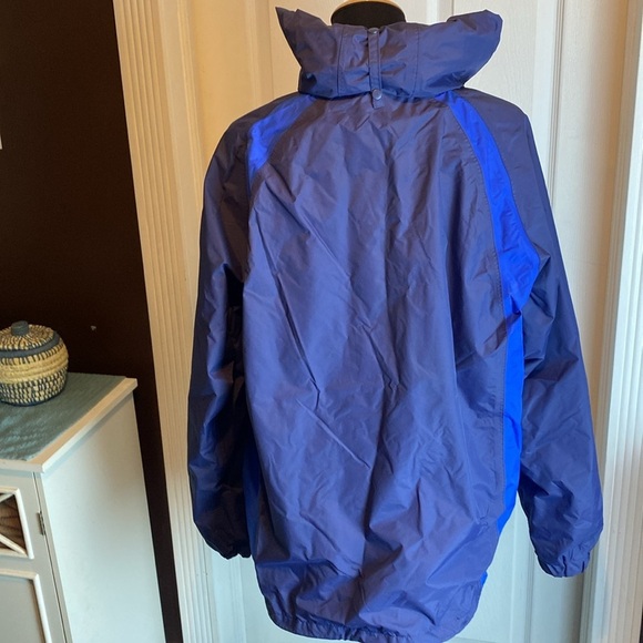 Coleman Weatherproof Blue Jacket Wind & Rain Protection sz L Like New - Picture 10 of 15